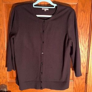 Button front cardigan like new